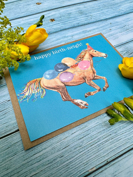 Horse Birthday Neigh Card