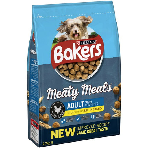 Bakers Meaty Meals Chicken Dry Dog Food