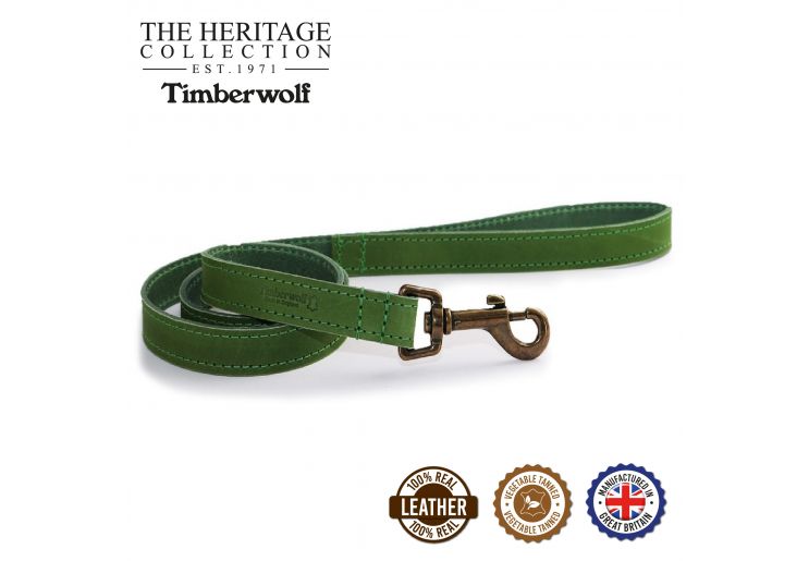 Ancol Timberwolf Lead Green