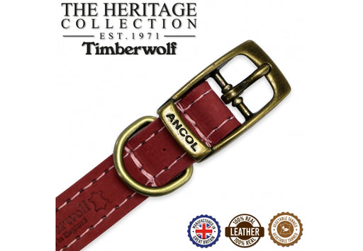Ancol Timberwolf Collar Raspberry