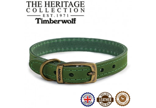 Ancol Timberwolf Collar Green
