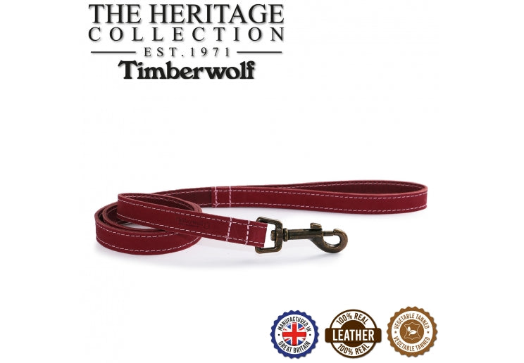 Ancol Timberwolf Lead Raspberry