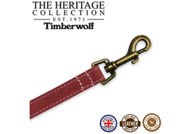 Ancol Timberwolf Lead Raspberry