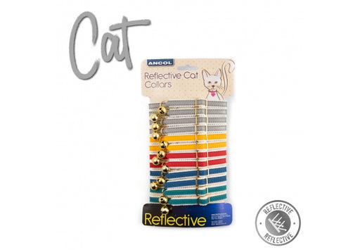 Reflective Safety Cat Collar Yellow