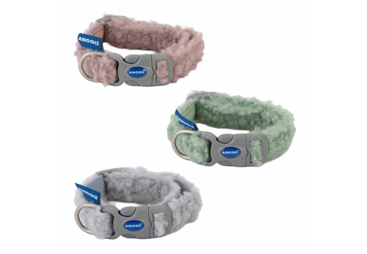 Ancol Small Bite Teddy Collar Pebble