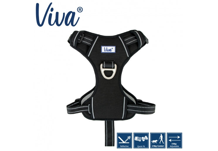 Viva Travel Harness Black