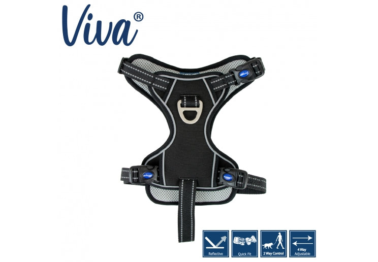 Viva Travel Harness Black
