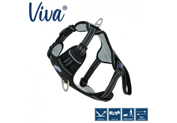 Viva Travel Harness Black