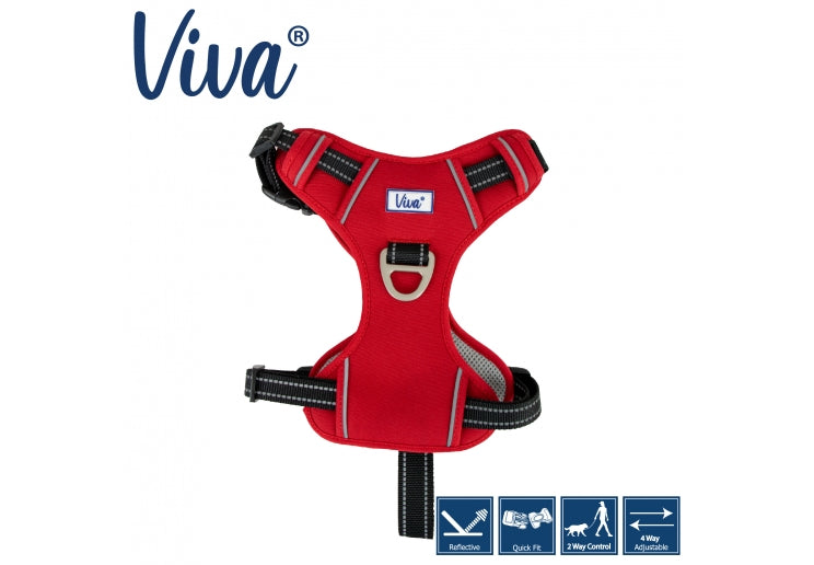 Viva Travel Harness Red