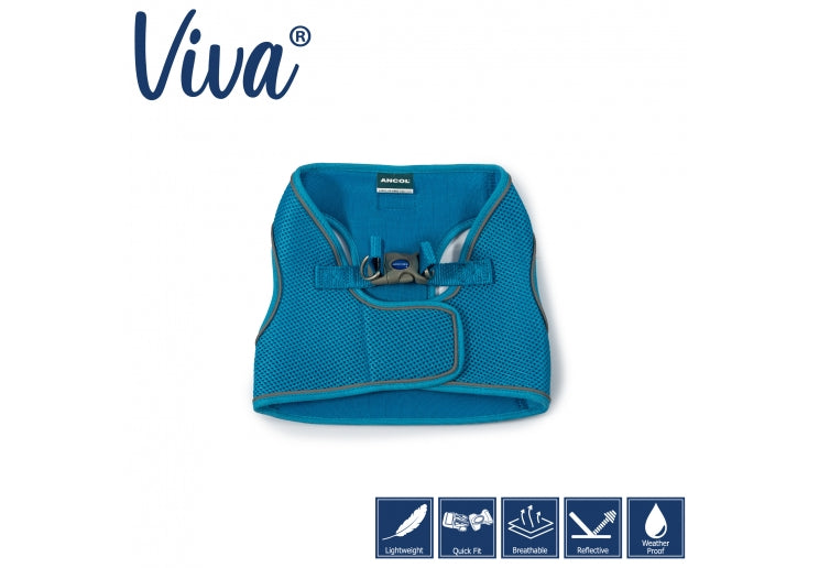 Viva Step-in Harness Blue