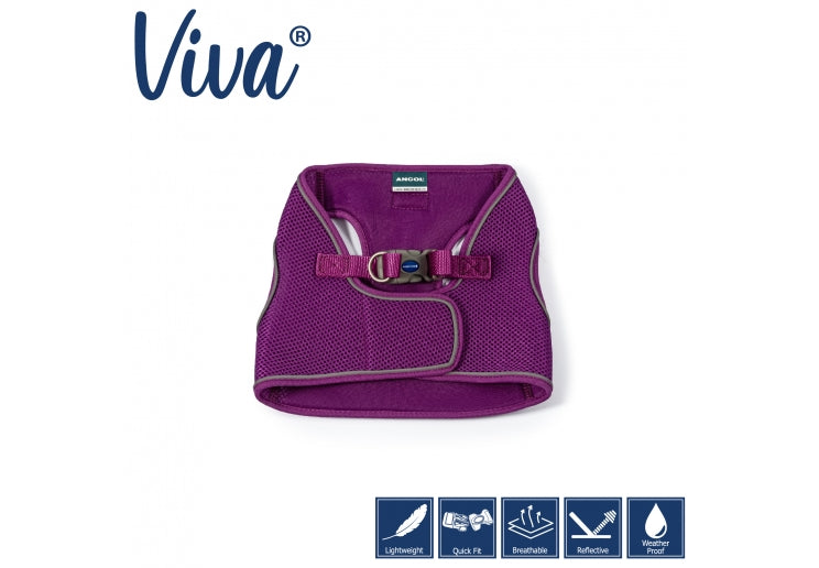 Viva Step-in Harness Purple