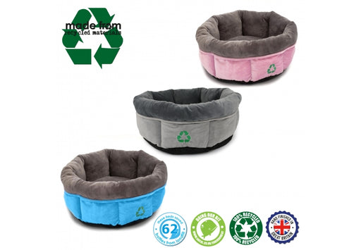Ancol Recycled Donut Bed Grey