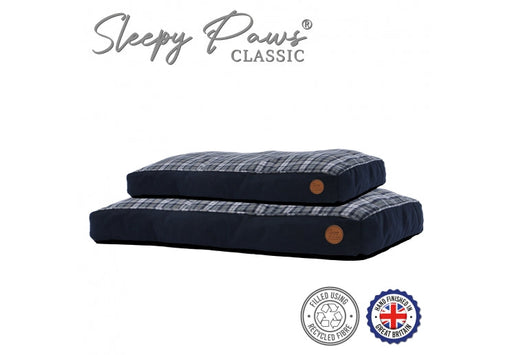 Matress Blue & Grey Tartan