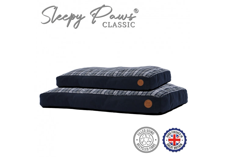 Matress Blue & Grey Tartan