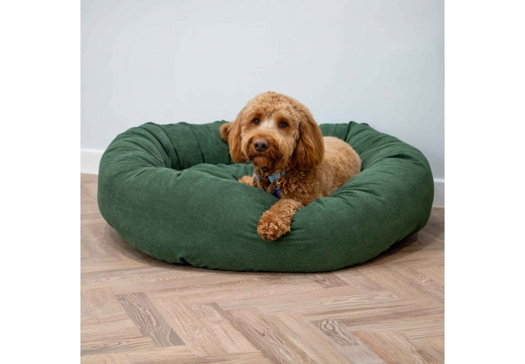 Corduroy Donut Bed Forest
