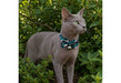 Green Tartan Bow Tie Cat Collar