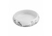 Curved Edge Cat Dish Patterned