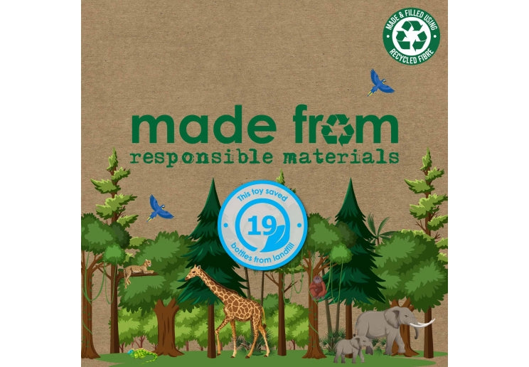 Oswold Orangutan Recycled Dog Toy