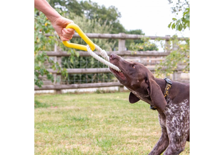 Playtime Natural Ropey Triangle Yellow
