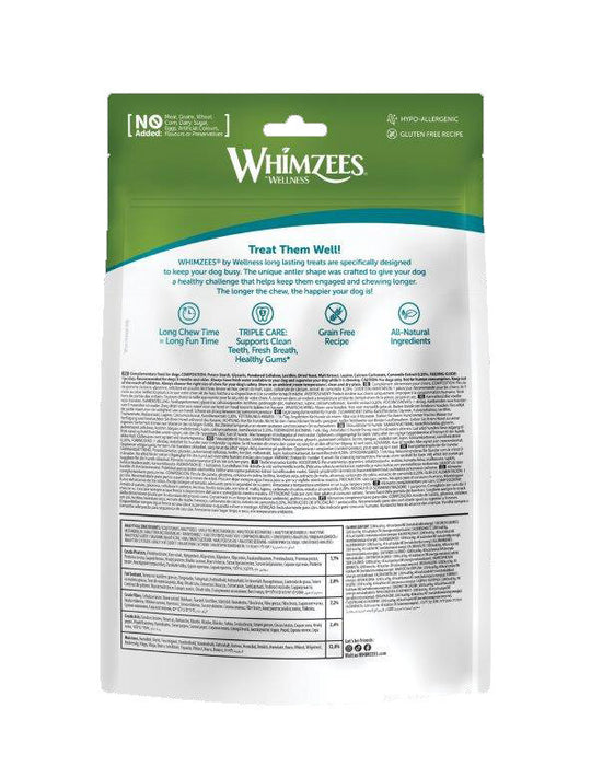 Whimzees Antler Small Dog 24pk
