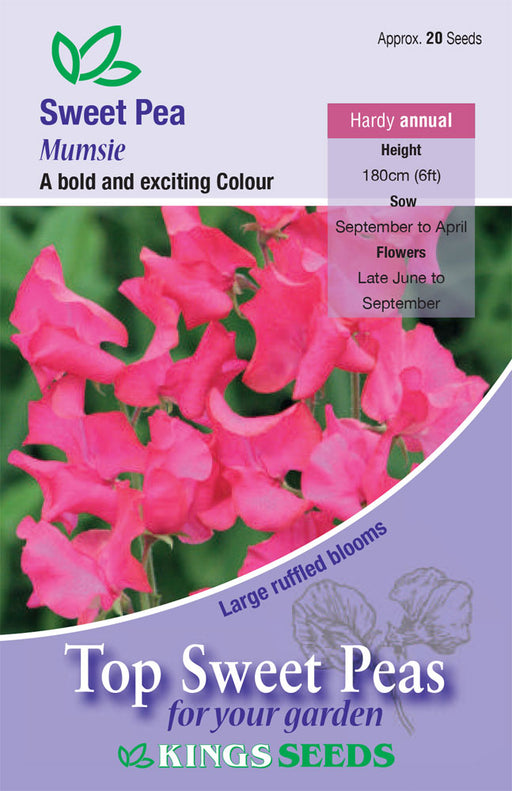 Kings Seeds Sweet Pea Mumsie