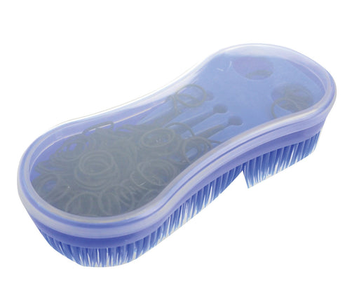 Lincoln Brush Plait Kit Blue Black Bands
