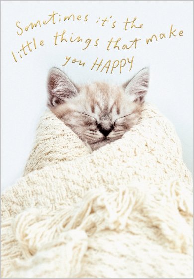 The Little Things Card