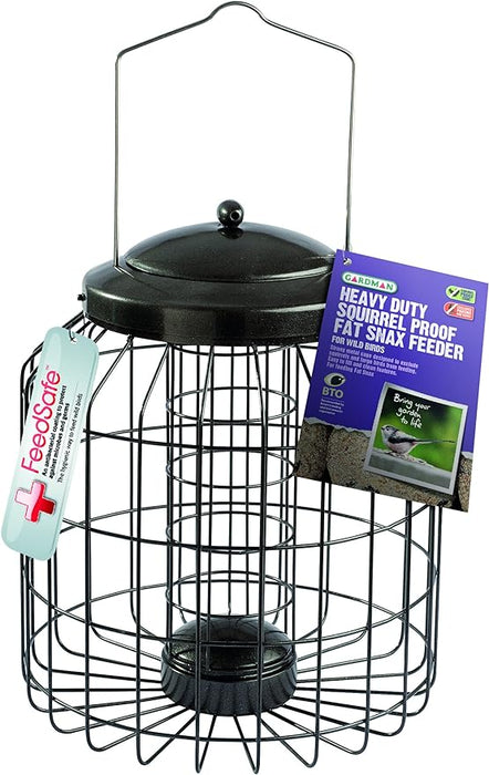 Gardman Heavy Duty Squirrel Proof Fat Snax Feeder