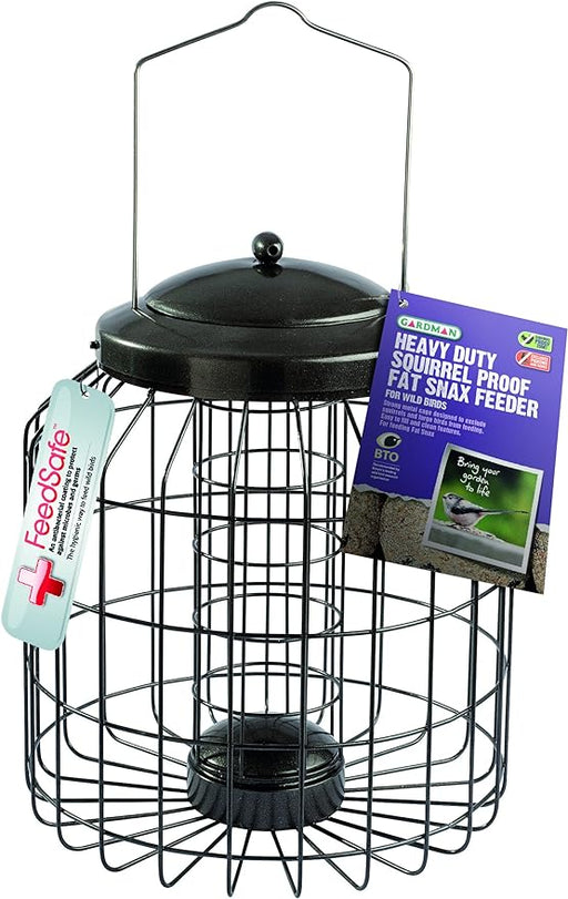 Gardman Heavy Duty Squirrel Proof Fat Snax Feeder