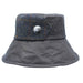 Ellen Wax Tweed Hat Navy
