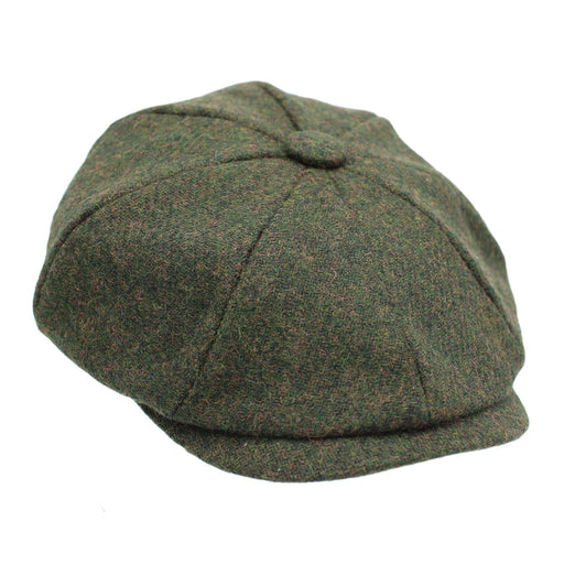 Archie Tweed 8 Piece Cap Forest

