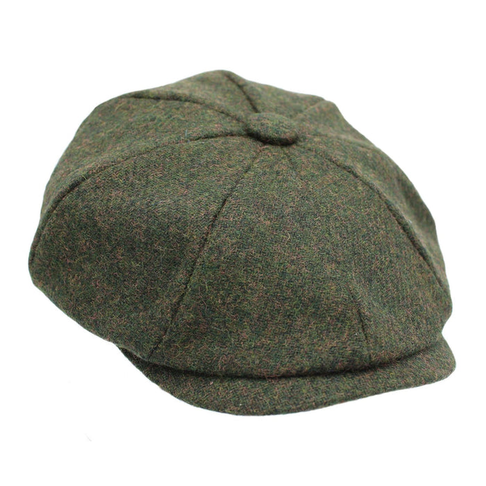 Archie Tweed 8 Piece Cap Forest
