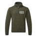 Back British Farming 1/4 Zip Countryman Olive