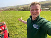 Back British Farming Men's Polo Bottle Green