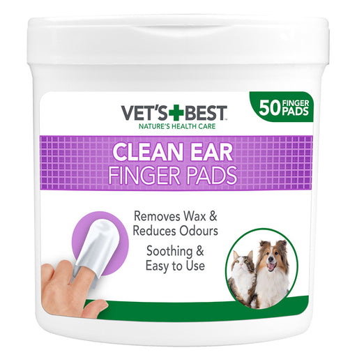Vets Best Clean Ear Finger Pads