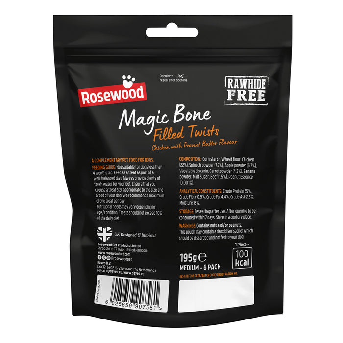 Magic Bone Twists Chicken 6pk 195g

