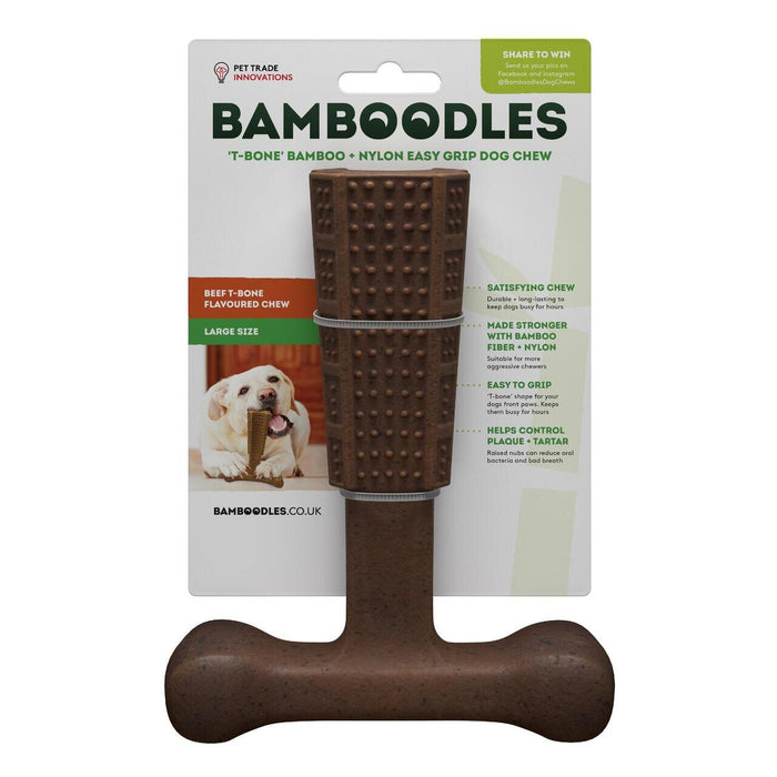 Bamboodles T-Bone Large Beef 7.25"
