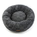 Checkra Round Bed Graphite Grey