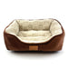 Checkra Square Bed Latte
