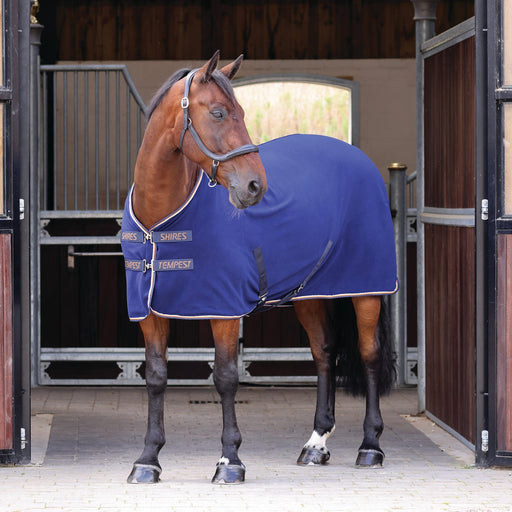 Tempest Fleece Rug Navy