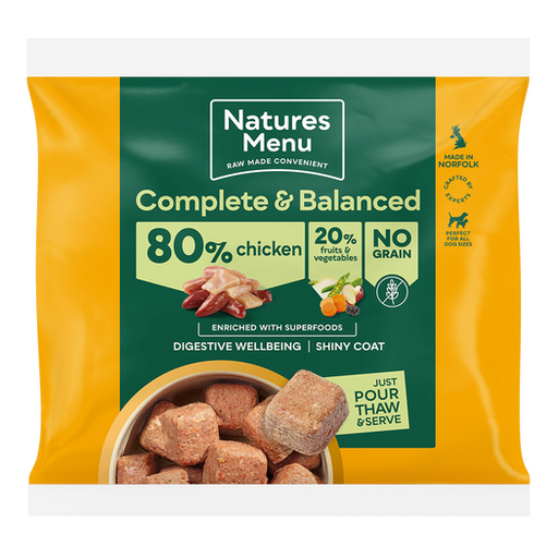 Natures Menu Complete & Balanced 80/20 80% Chicken 1kg