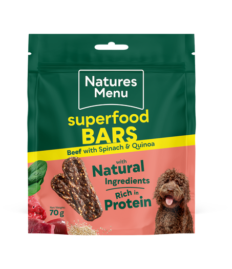 Superfood Bar Beef With Spinach 70g