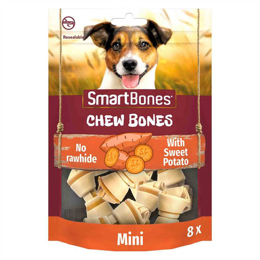 Smartbone Sweet Potato Mini 18pk Dog Treats