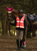 WoofWear LED Hi Vis Riding Vest Pink
