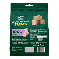 Natures Menu Freeze Dried Treats Turkey 40g
