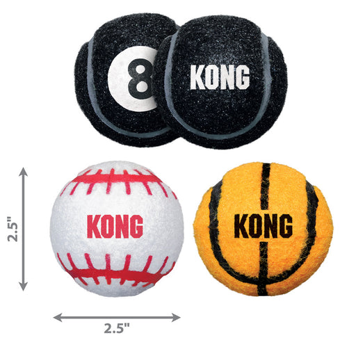 Kong Sport Balls Medium 3pk
