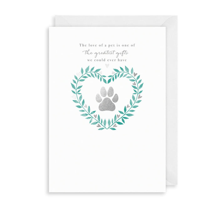 The Art File Pet Sympathy Card

