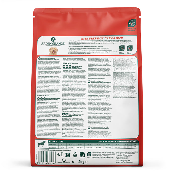 Arden Grange Adult Chicken & Rice