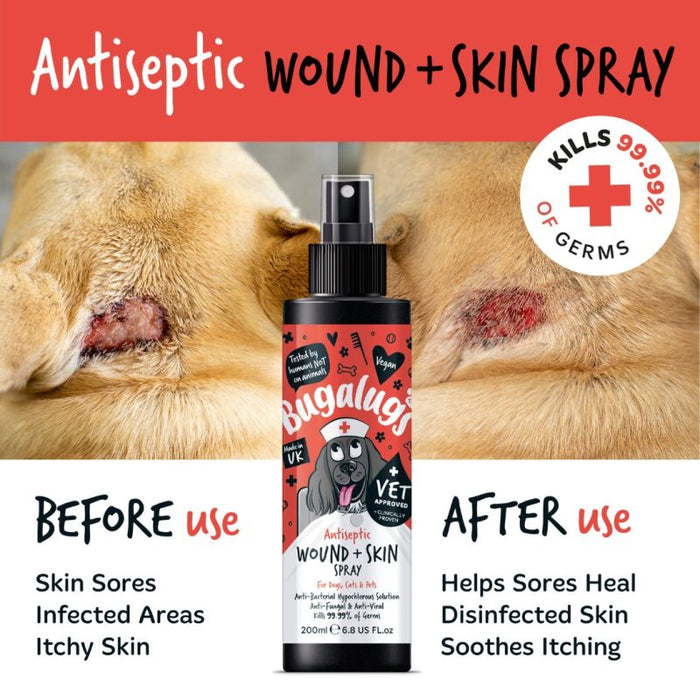 Bugalugs Antiseptic Wound Spray 200ml