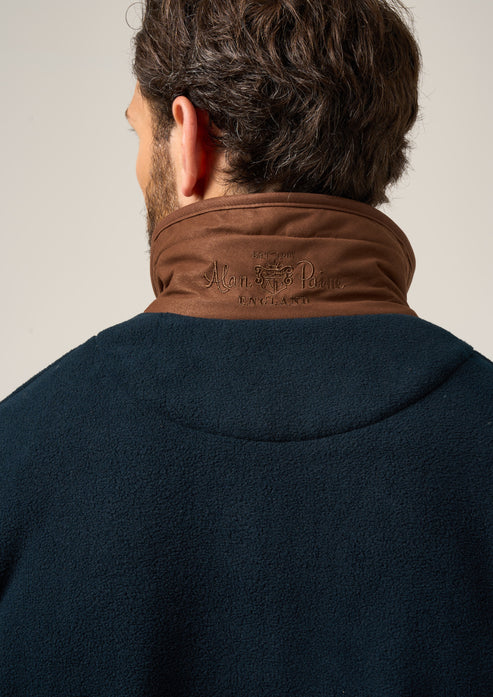 Alan Paine Aylsham Men's Fleece Jacket Navy
